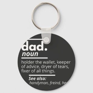 Papa Dictionary Definition - Grapny Fathers Day Gi Sleutelhanger