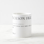 Papa Dictionary Definition Vaderdag Custom Koffiemok (Center)