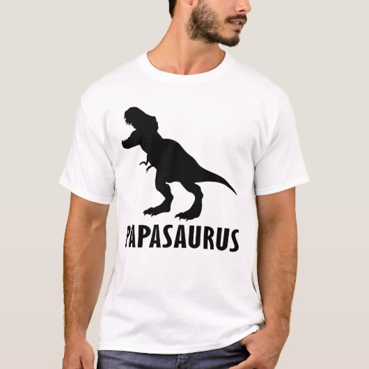papa dinosaur t-shirt (Voorkant)