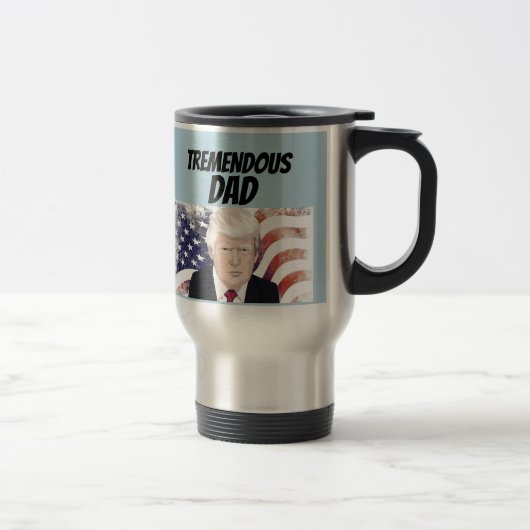 PAPA DONALD TRUMP VOYAGEZ DE LA MUG DE CAFÉ (Droit)