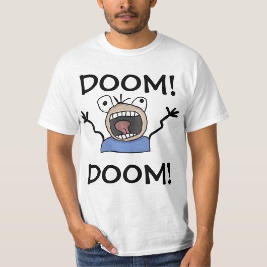 PAPA DOOM! MAN FUN T-SHIRTS (Voorkant)