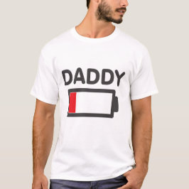 Papa droogbatterij t-shirt