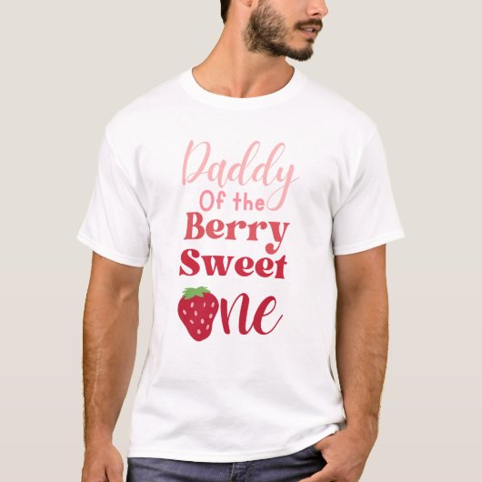 Papa du Berry Sweet One Strawberry T-Shirt (Devant)