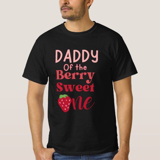 Papa du Berry Sweet One Strawberry T-Shirt (Devant)