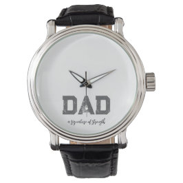 Papa – Een handtekening van de kracht van de moder Horloge
