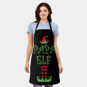 Papa Elf Christmas TShirt Schort (Gedragen)