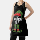 Papa Elf Family Matching Group Kerstvader Schort (Insitu)