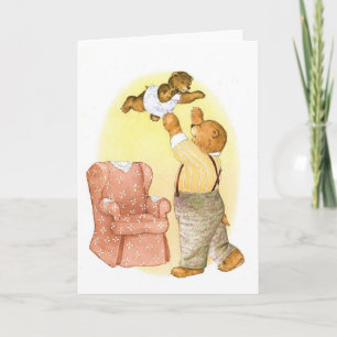 Papa en Babybeer Kaart