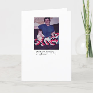 Papa en Ijslollys Kaart