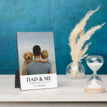 Papa en ik | Schattigee Vaderdag Foto Modern Keeps