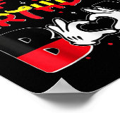 Papa en mama van het verjaardagsfeestje poster (Hoek)