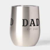Papa en noir et blanc bien établi (Arrière)