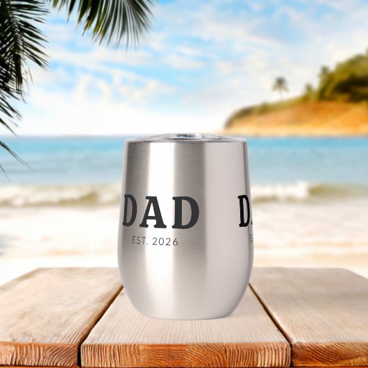 Papa en noir et blanc bien établi (Plage (pivotée))