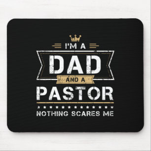 Papa en pastor Niets maakt me bang cadeau Muismat