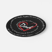 Papa en vaders papieren bordje (Gekanteld)