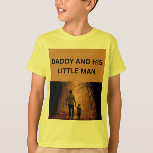 PAPA EN ZIJN KLEINE MAN T-SHIRT