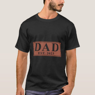 Papa Est 2023 Gepromoveerd naar Papa Eerste Papa N T-shirt