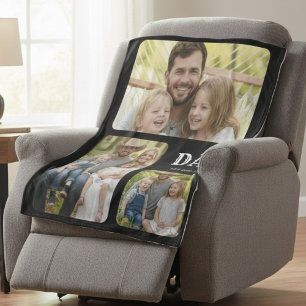Papa Est 3 Foto Fleece Deken