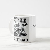 Papa est le meilleur du monde ! Mug (Devant gauche)