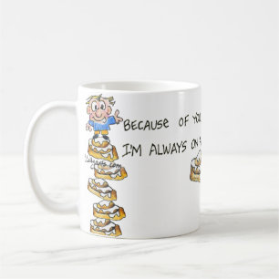 Papa est mon modèle ROLL - Drôle café Mug