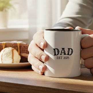 Papa Est Tweekleurige Koffiemok