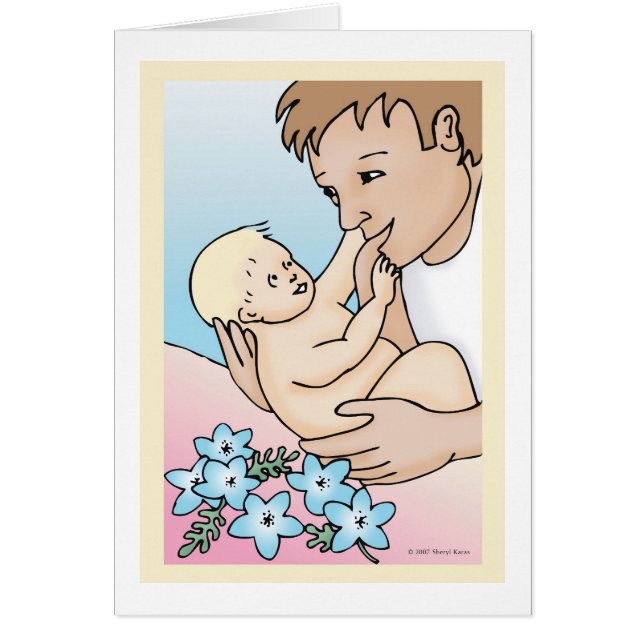 Papa et bébé (Devant)