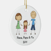 Papa et moi de Nana ornement (Droite)