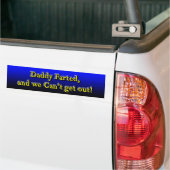 Papa Farted Bumpersticker (Op Truck)