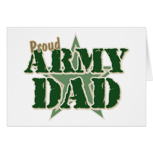 Papa fier d'armée (Devant horizontal)