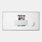 Papa fier de l'autisme garçon le plus dur Design v (Clavier et souris)