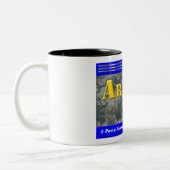 Papa fier d'un héros américain Mug à café-cadeau (Gauche)