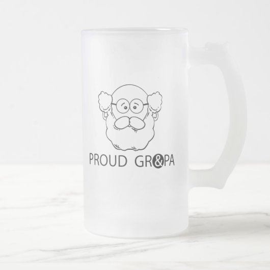 Papa fier Mug givré (Droit)