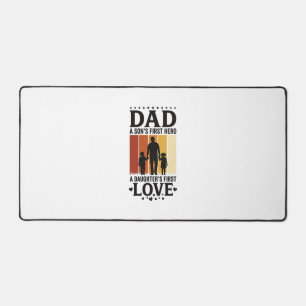 Papa Fils Premier Héros Fille Premier Amour Vintag