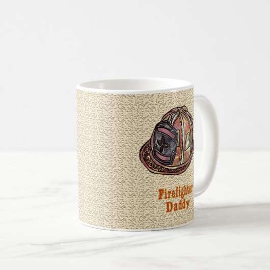 Papa FireFighter Mug (Devant droit)