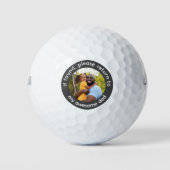 Papa Foto Aangepaste Golf Balls Golfballen (Voorkant)