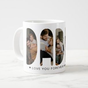 PAPA Foto Brieven Reuzen Koffie Extra Grote Beker