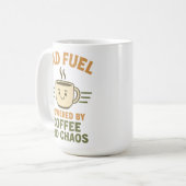 Papa Fuel Mug - Drôle cadeau pour papa, Papa, Men (Devant gauche)