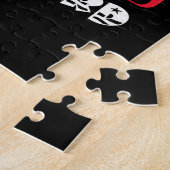 Papa geeft het voor een vader. legpuzzel (Zijkant)