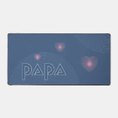 Papa, geleidend licht (stralend) bureaumat (Voorkant)