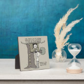 Papa gelooft in mogelijkheden fotoplaat (Insitu)