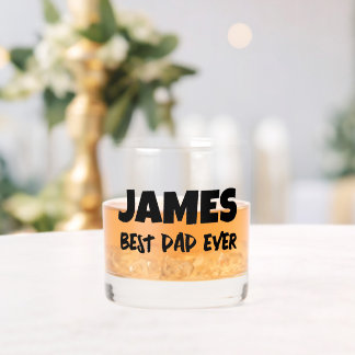 PAPA GEPERSONALISEERDE MONOGRAFISCH WHISKY GLAZEN