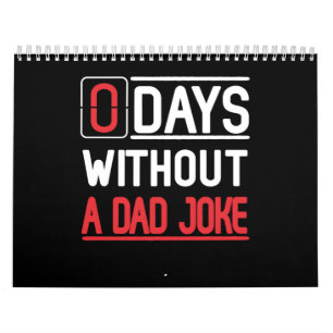 Papa Gift 0 dagen zonder pap Joke Gift Kalender