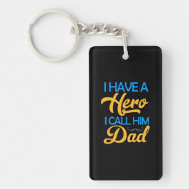 Papa Gift ik noem hem pap Sleutelhanger