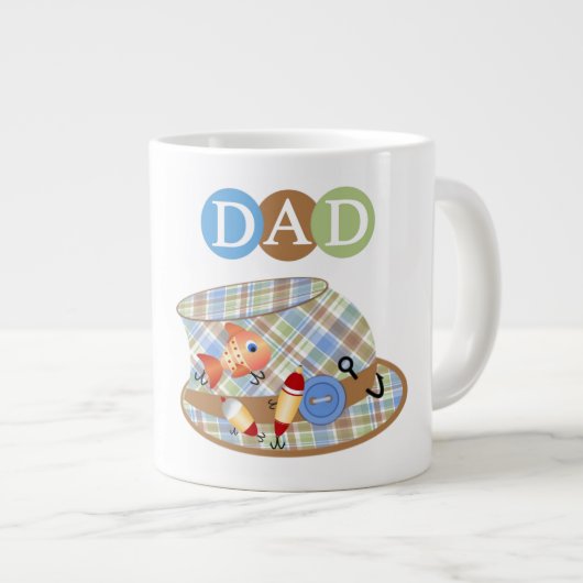 Papa Gift - Jumbo Mug (Devant droit)
