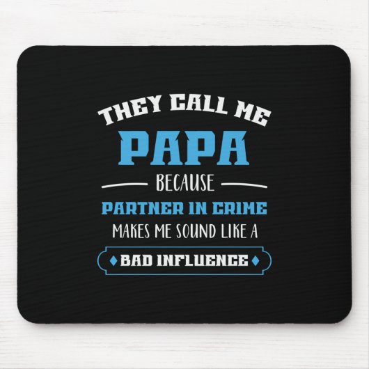Papa Gift ze noemen me Papa Muismat (Voorkant)