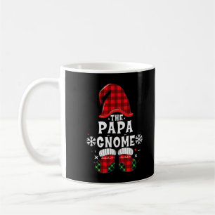 Papa Gnome Buffalo geruite bijpassende familie Ker Koffiemok