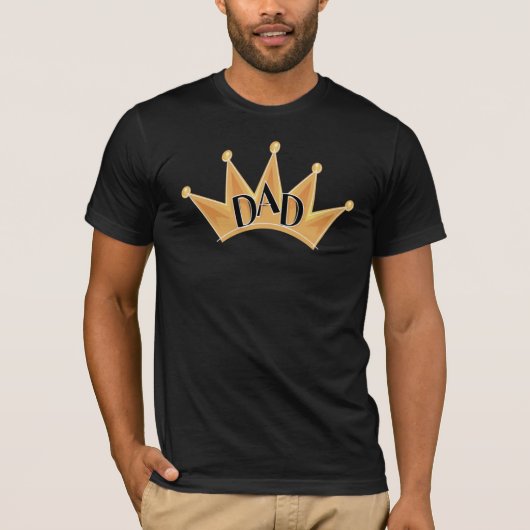 Papa Gold Crown t-shirt (Voorkant)