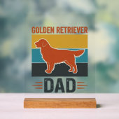 Papa Golden Retriever Conception Vector pour amate (Neutre)