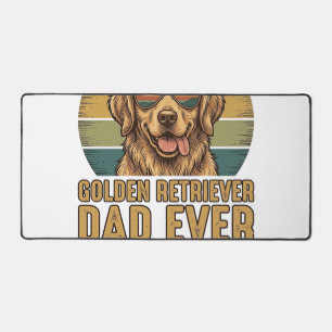 Papa Golden Retriever Toujours T-Shirt Vintage Cou