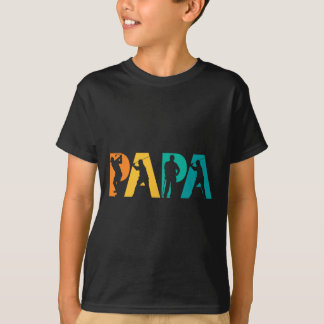 Papa Golf Cadeau Voor Vader T-shirt